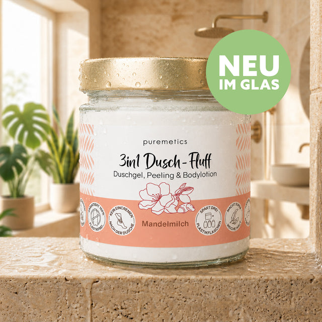 Dusch-Fluff´s 'Verschiedene Sorten' - Glas