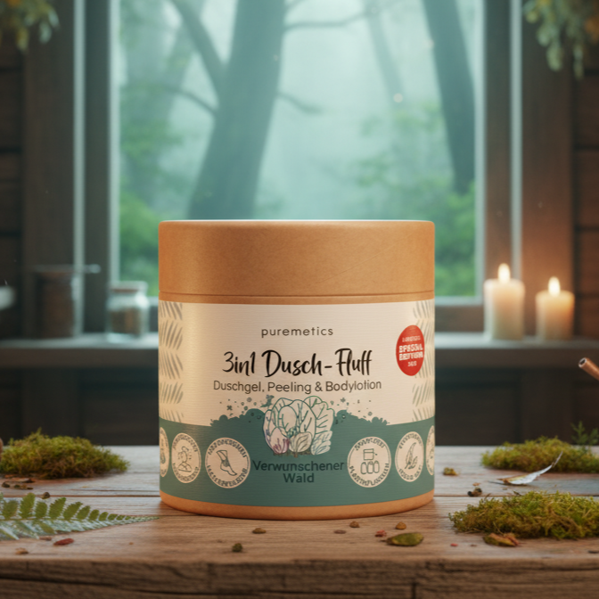 3in1 Dusch-Fluff 'Verwunschener Wald'
