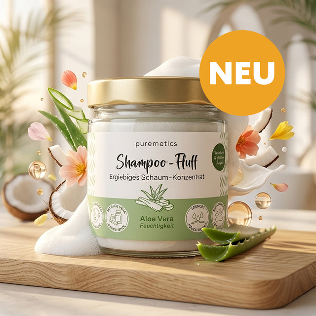 Feuchtigkeits Shampoo-Fluff ‘Aloe Vera‘