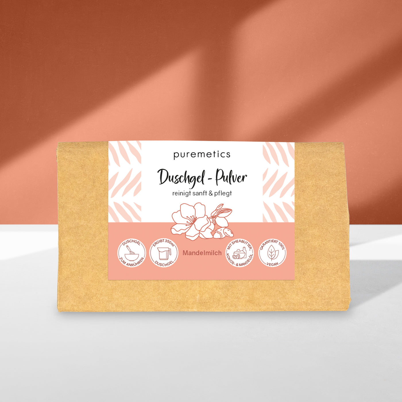 Gel douche en poudre 'Lait d'amande'
