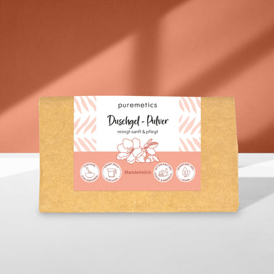 Gel douche en poudre 'Lait d'amande'