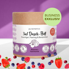 3in1 Dusch-Fluff Business-Exklusiv 'Verschiedene Sorten'