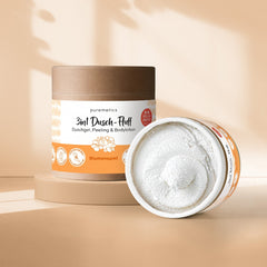 3in1 shower fluff 'almond milk'