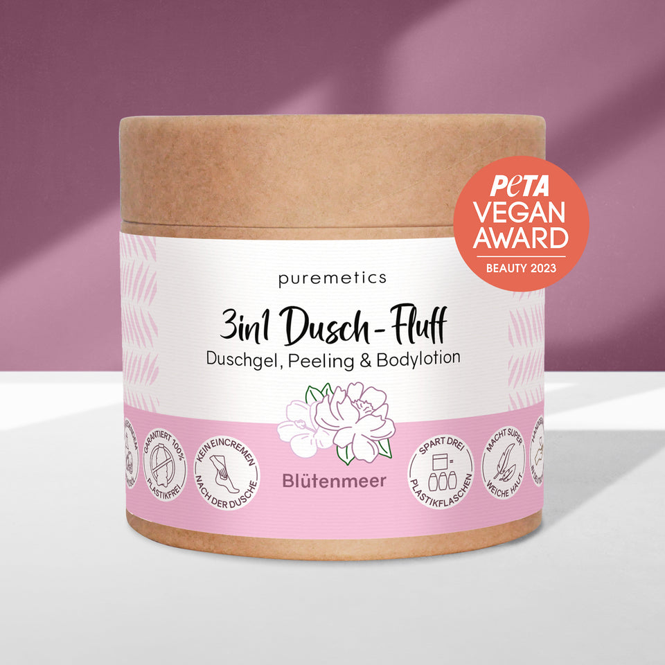 3in1 Dusch-Fluff  'Verschiedene Sorten'