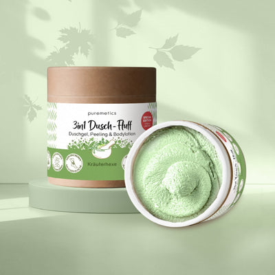 3in1 Dusch-Fluff 'Kräuterhexe'