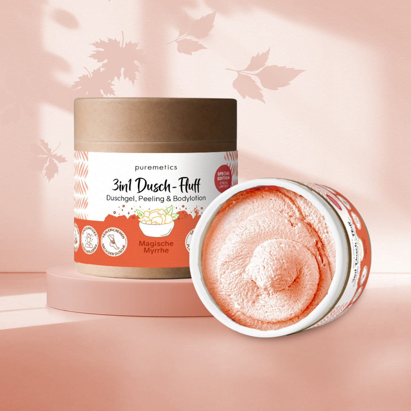 3in1 Dusch-Fluff 'Magische Myrrhe'