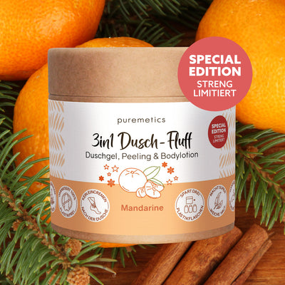 3in1 Dusch-Fluff 'Mandarine'