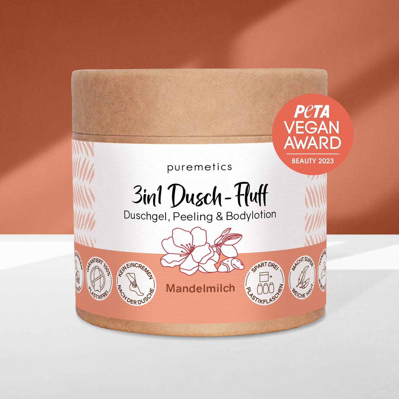 3in1 Dusch-Fluff  '250 g - Verschiedene Sorten'