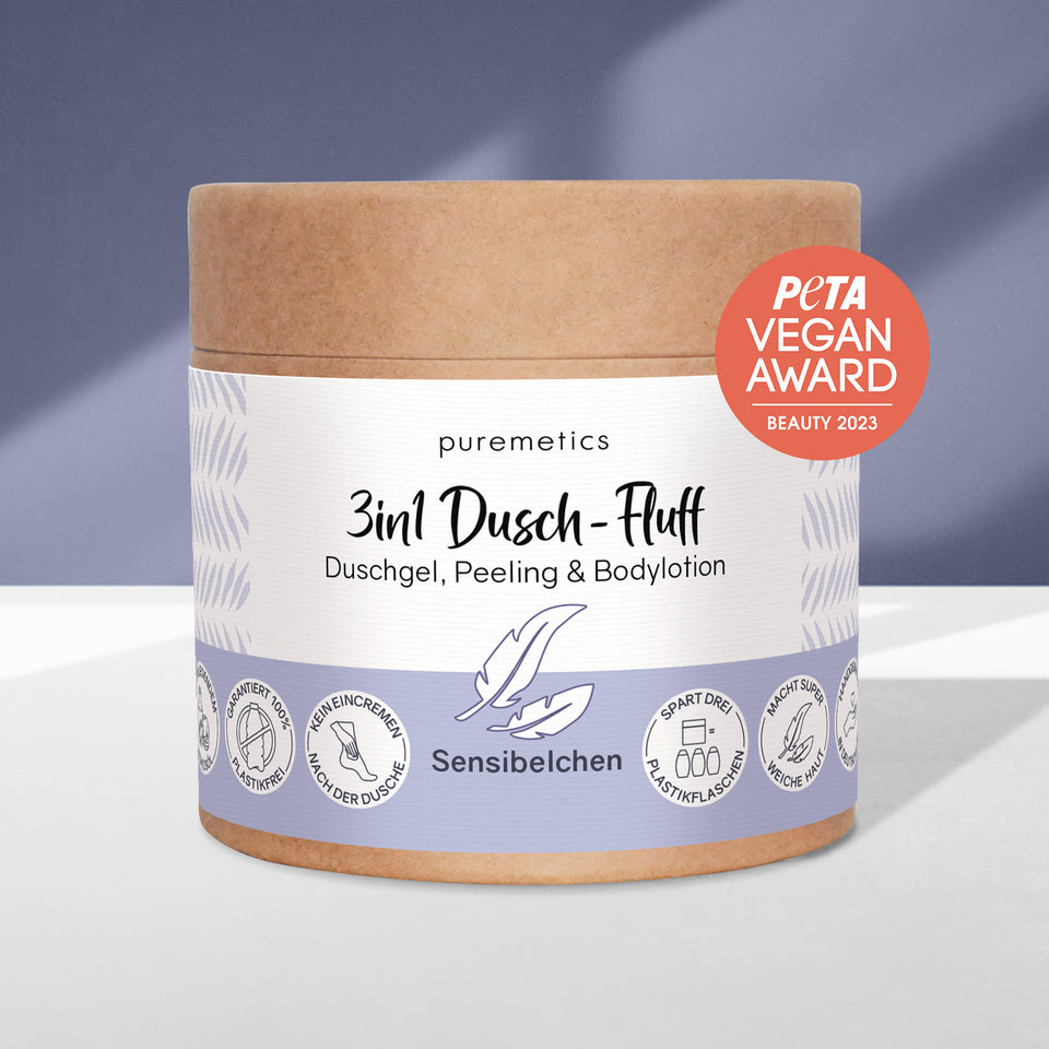 3in1 Dusch-Fluff  'Verschiedene Sorten'