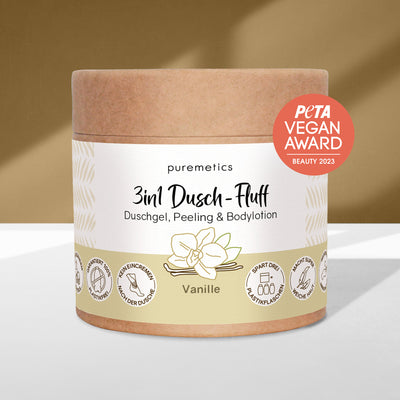 3in1 Dusch-Fluff 'Vanille'