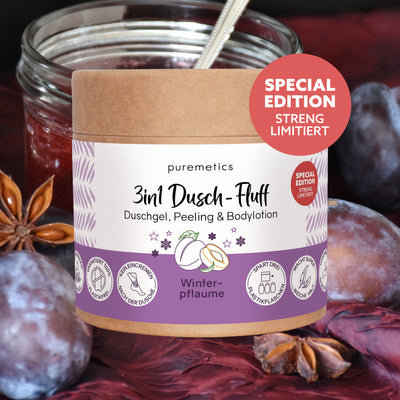 3in1 shower fluff 'Winter Edition 2025'