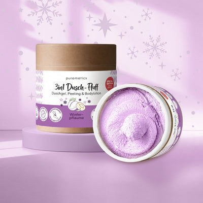 3in1 shower fluff 'mulled wine'