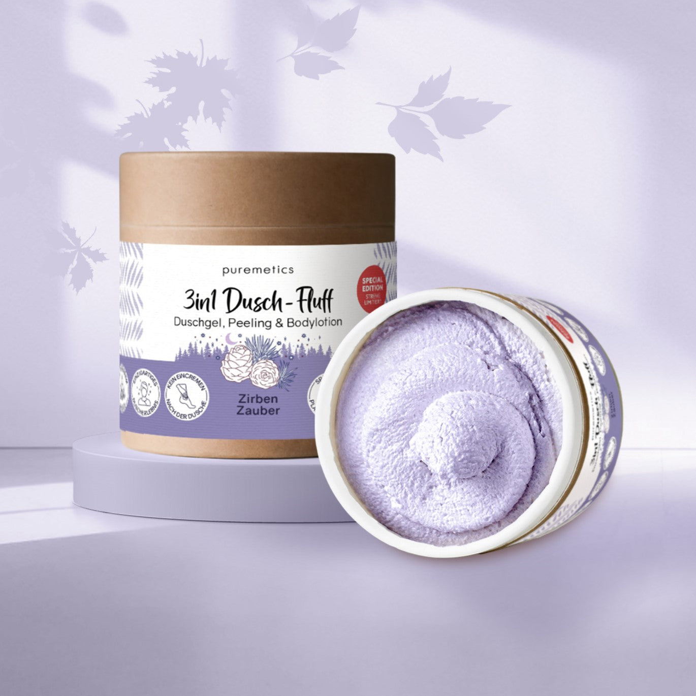 3in1 Dusch-Fluff 'Zirben Zauber'
