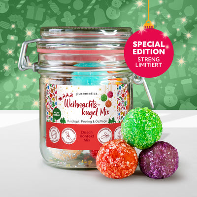 3in1 Dusch-Konfekt ‘Weihnachtskugel Mix‘