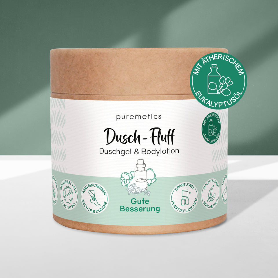 Dusch-Fluff 'Ohne Peeling - Verschiedene Sorten'