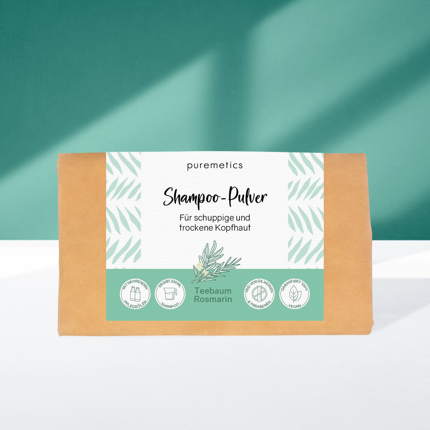 Shampoo powder 'Tea tree rosemary'