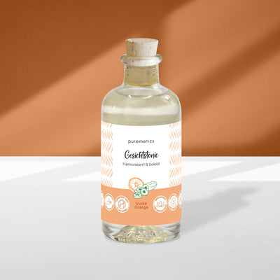 Tonique visage 'Concombre-Orange'