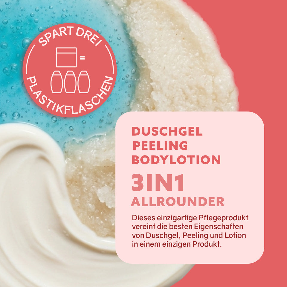 3in1 Dusch-Fluff 'Kirsche'