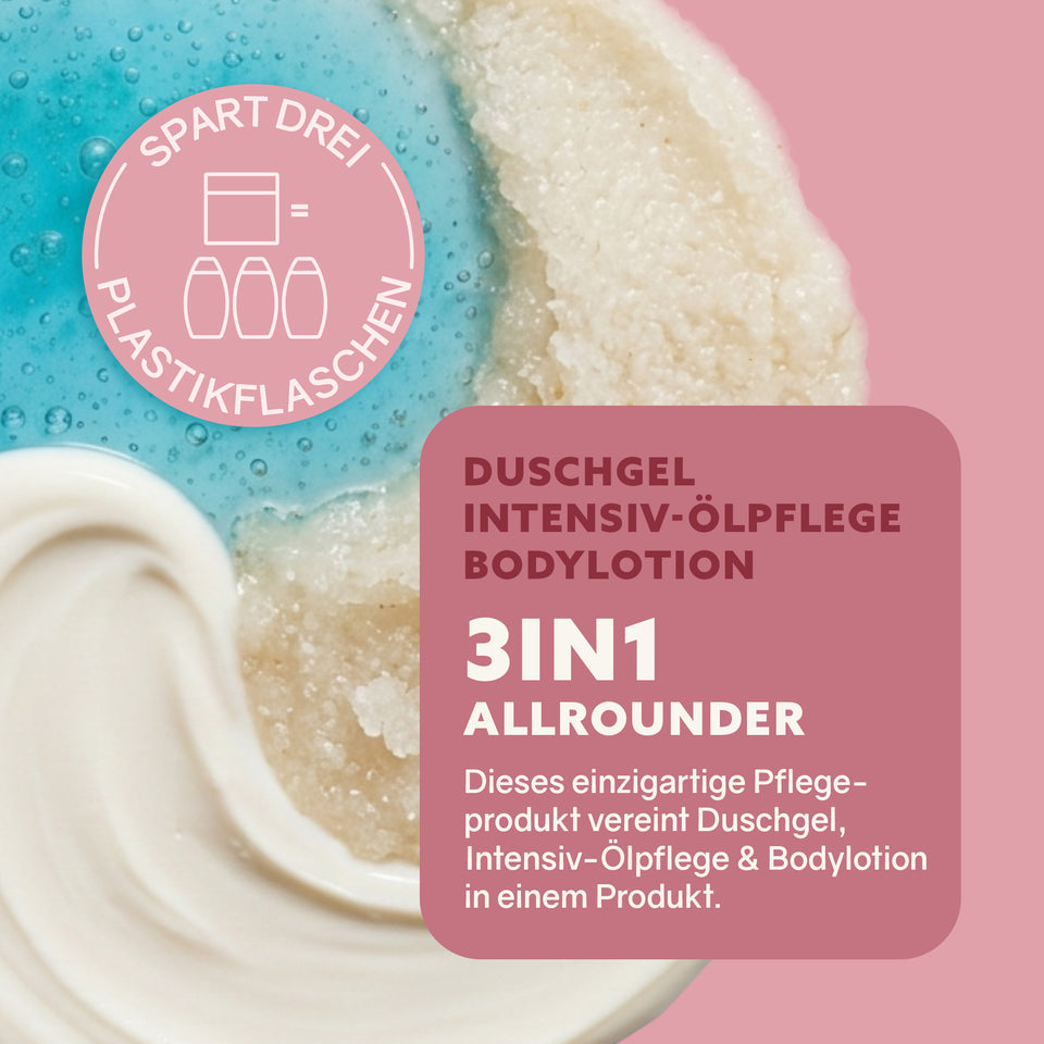 3in1 Intensiv-Dusch-Fluff 'Reismilch'