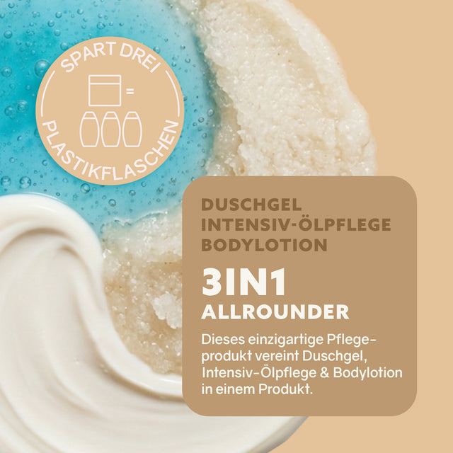 3in1 Intensiv-Dusch-Fluff 'Shea Care'