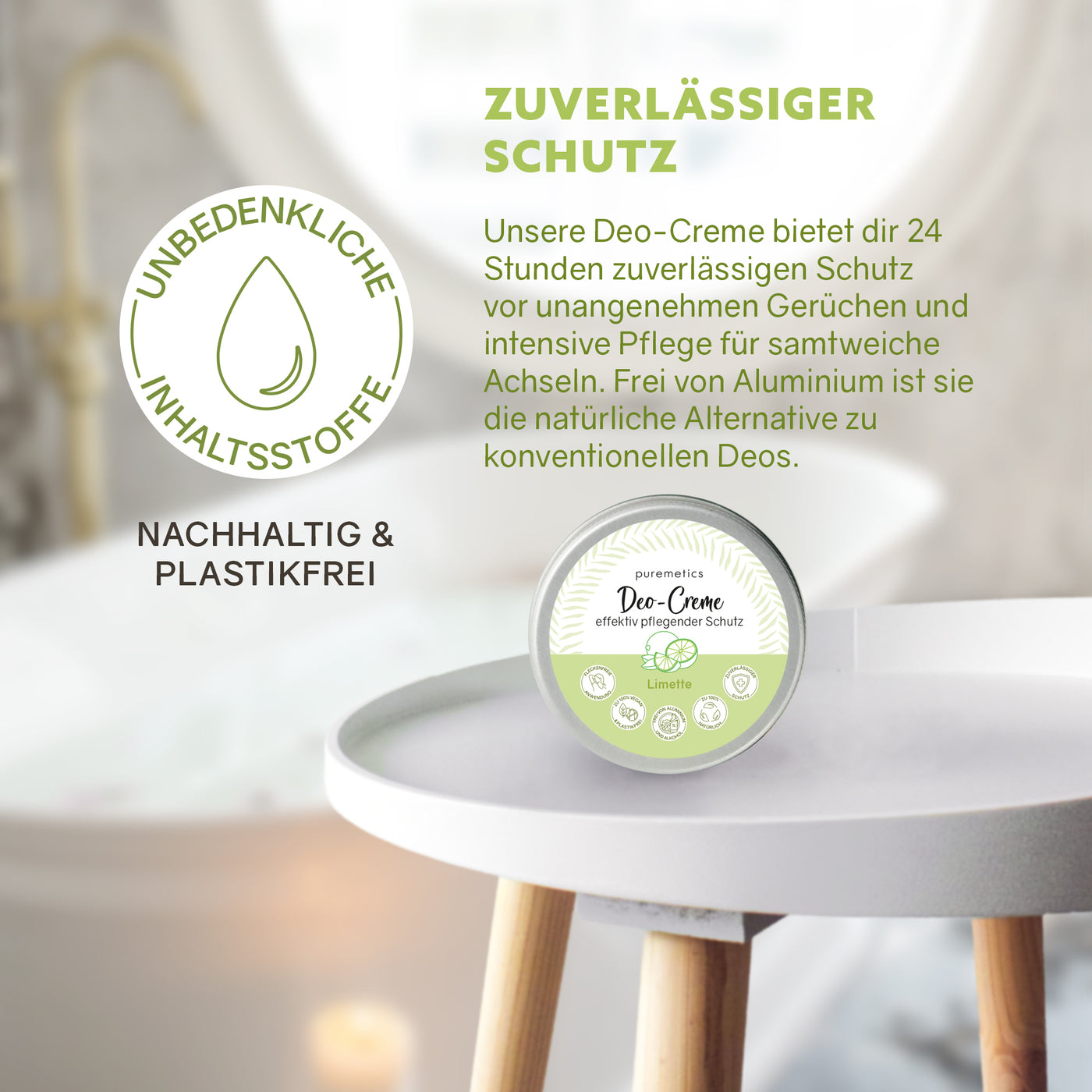 Deo-Creme 'Verschiedene Sorten'