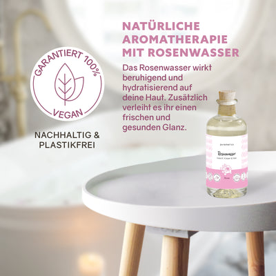 L'eau de rose, un produit de beauté polyvalent