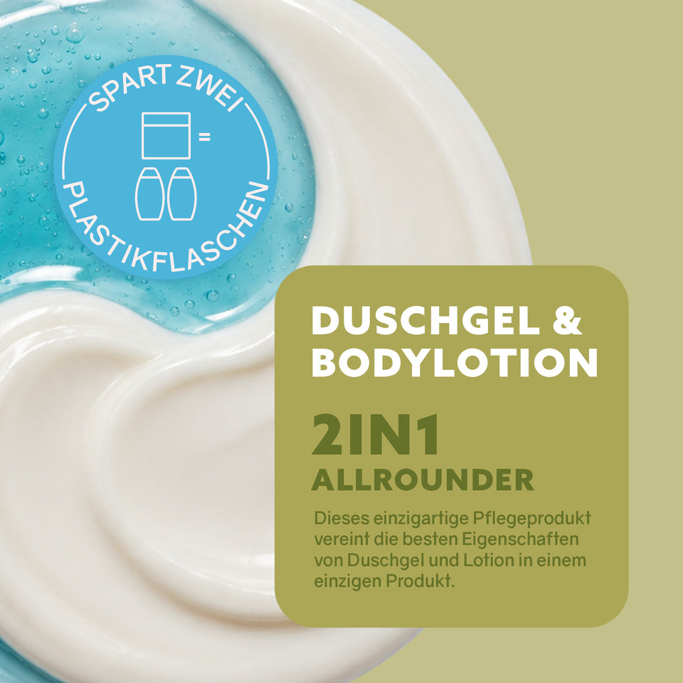 3in1 shower fluff 'Sensitive'