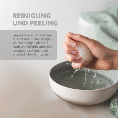 Konjac Schwämme '2 Stück'