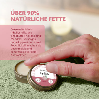 Lip Balm 'Erdbeere'