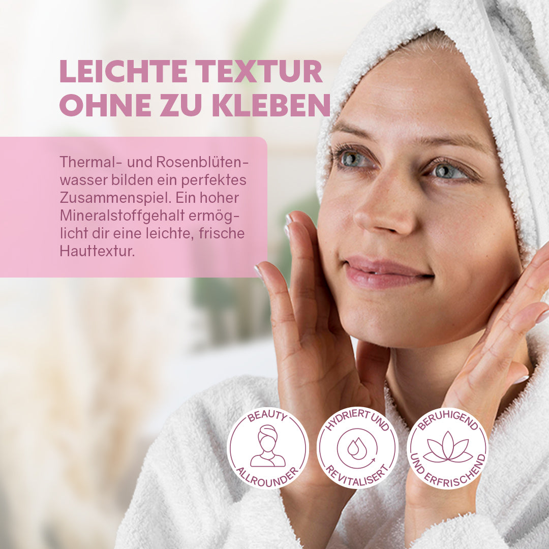 L'eau de rose, un produit de beauté polyvalent
