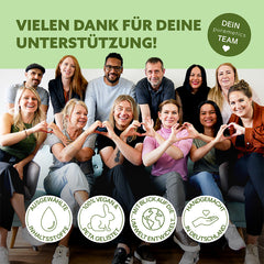 3in1 Dusch-Fluff 'Limette' - Glas