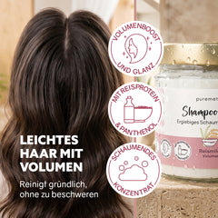 3in1 shower fluff 'almond milk'