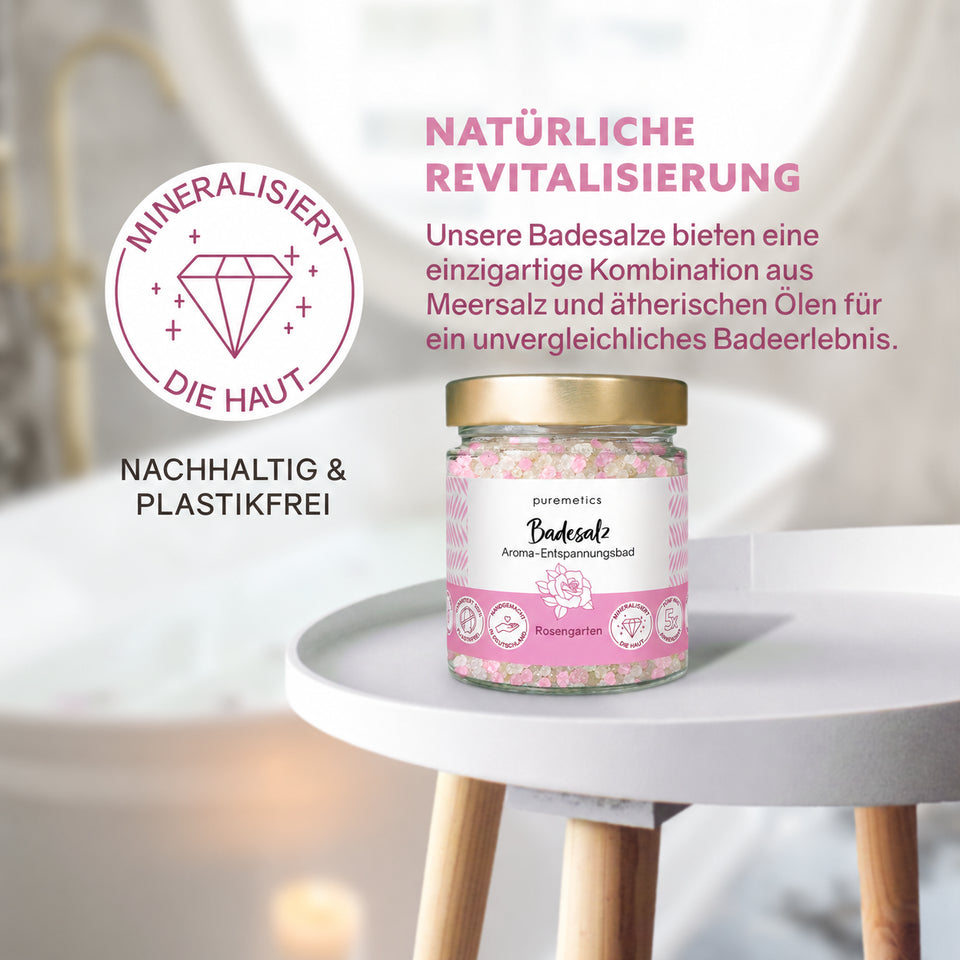 Badesalz 'Verschiedene Sorten'