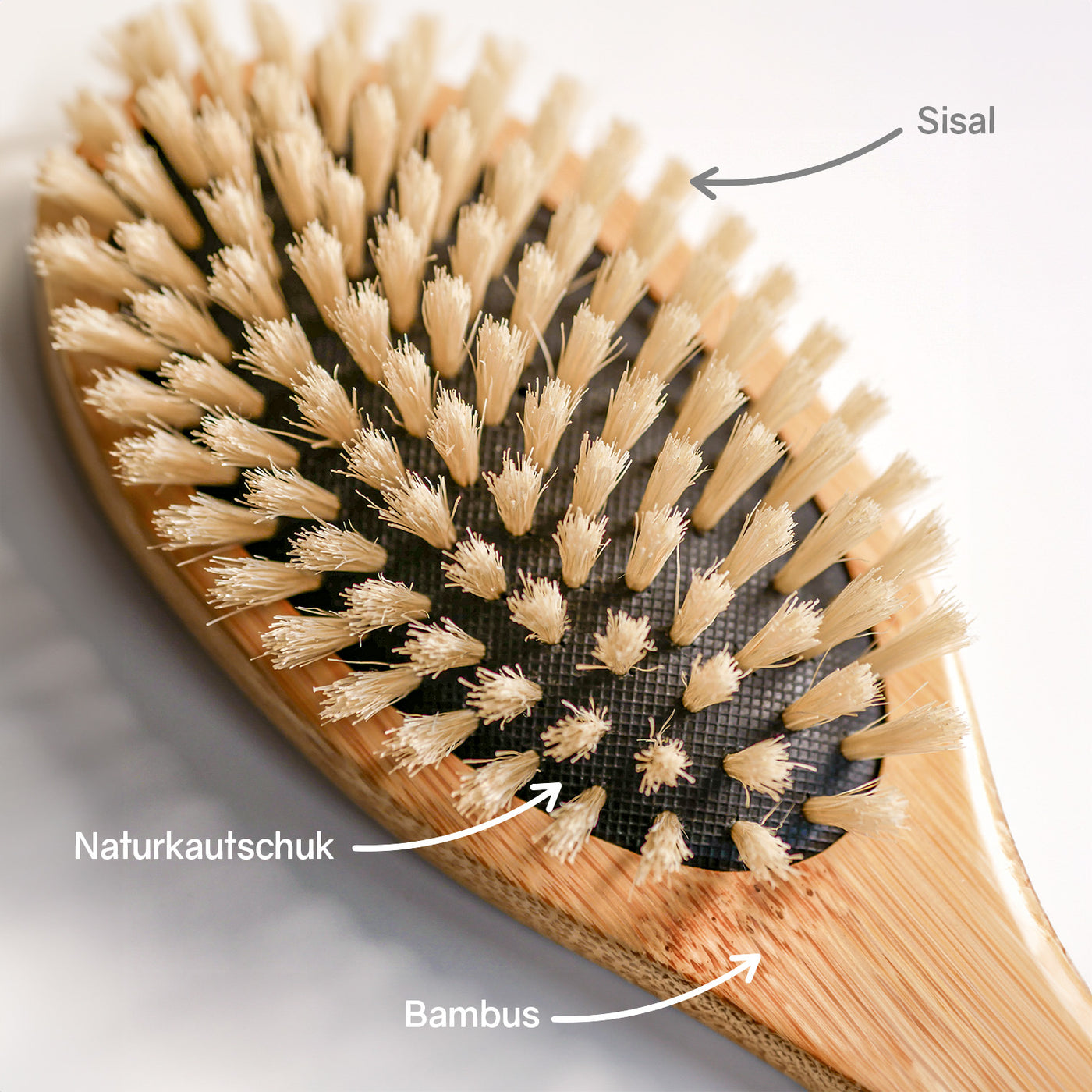 Haarbürste 'Bambus Sisal'