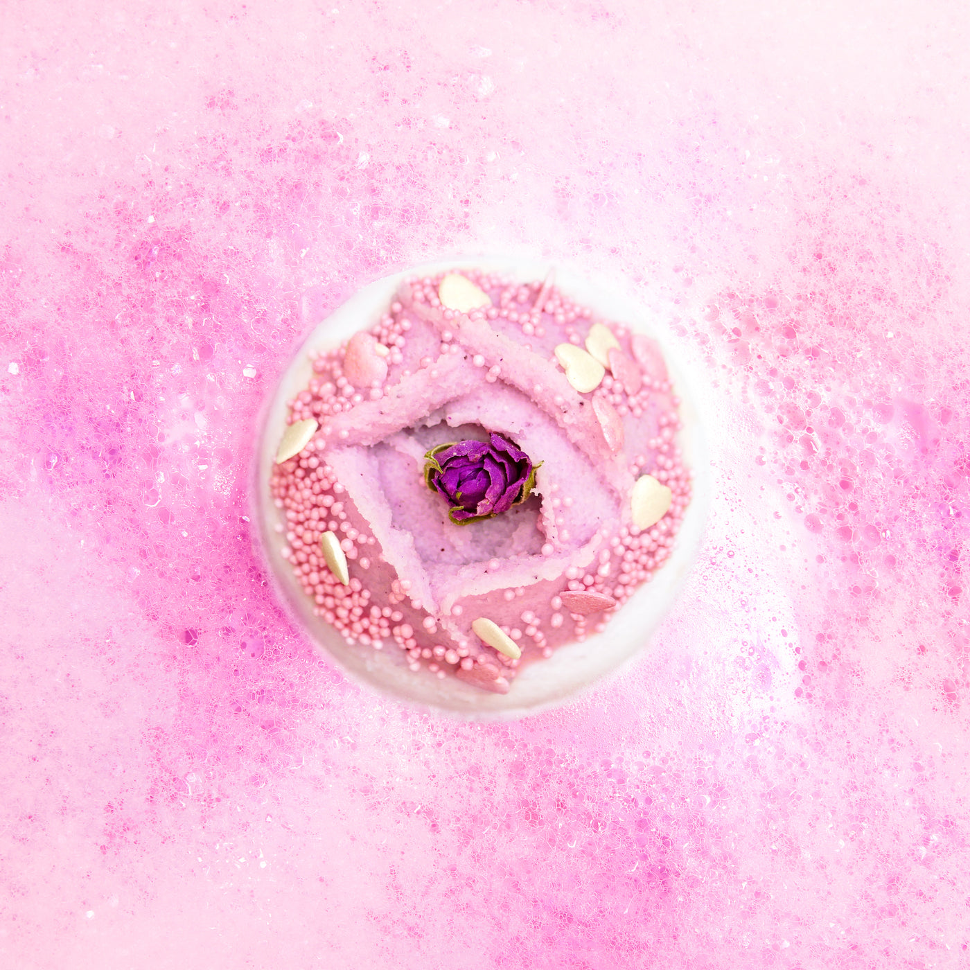 Butter-Fizz Bath Bomb 'Rose Garden'