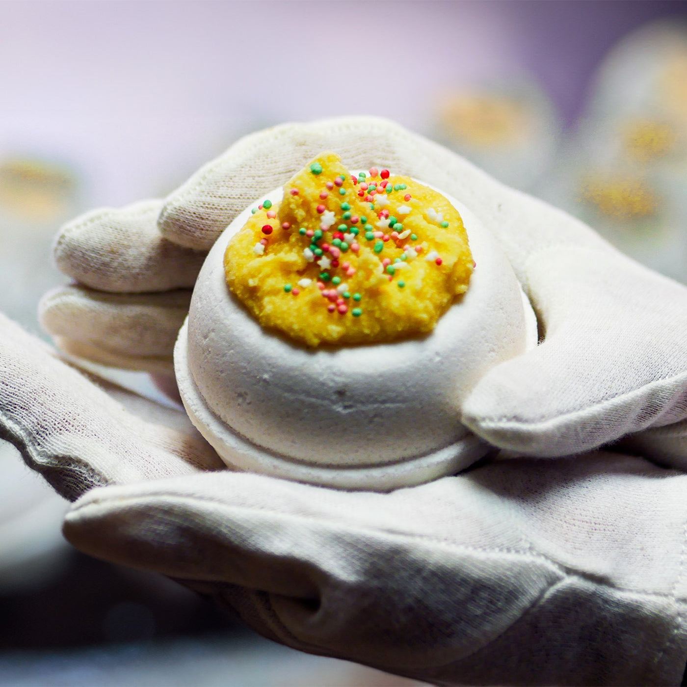 Bombe de bain Butter-Fizz 'Citron Vanille'