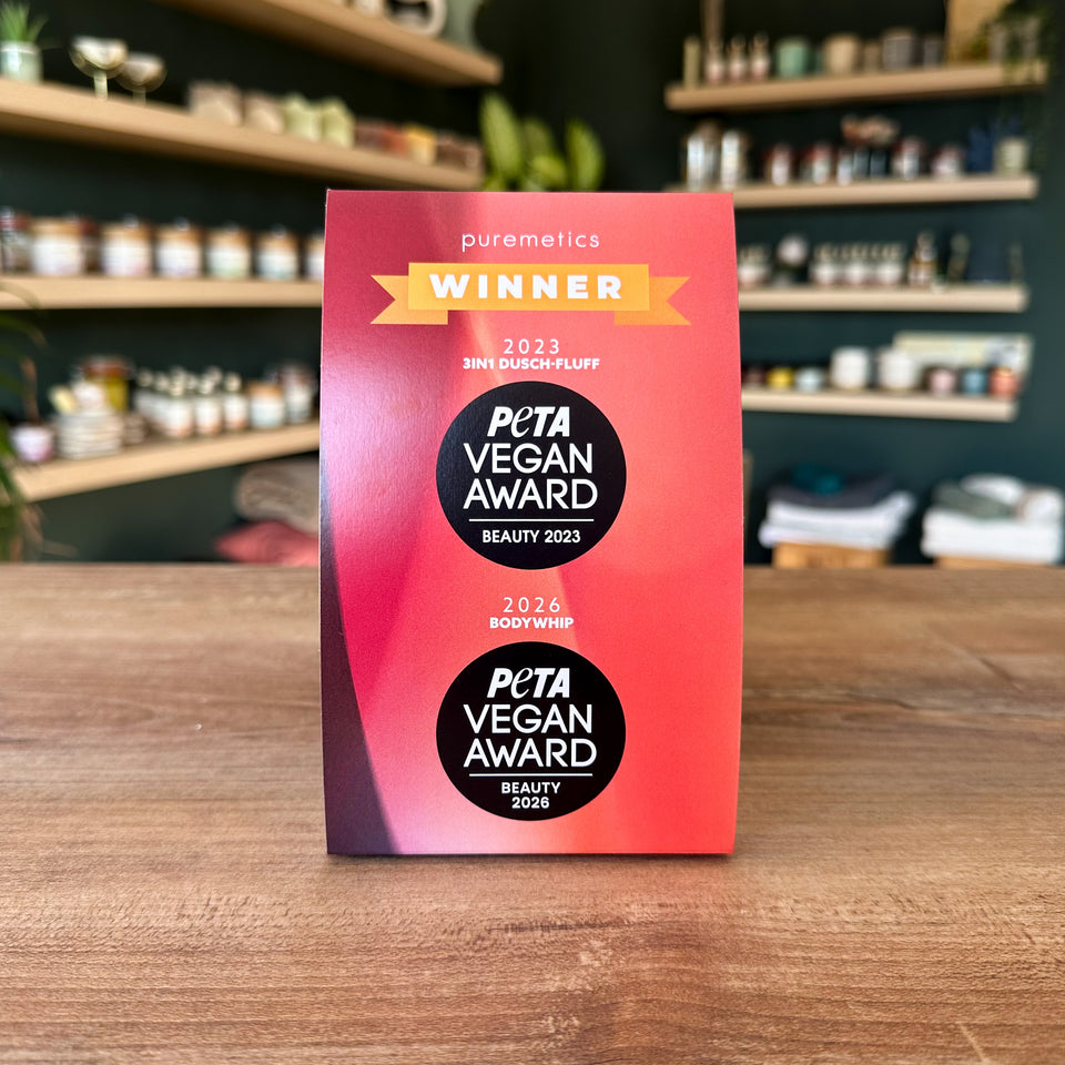 Aufsteller PETA Vegan Award 2026