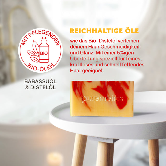 Haarseife 'Grapefruit Zypresse'