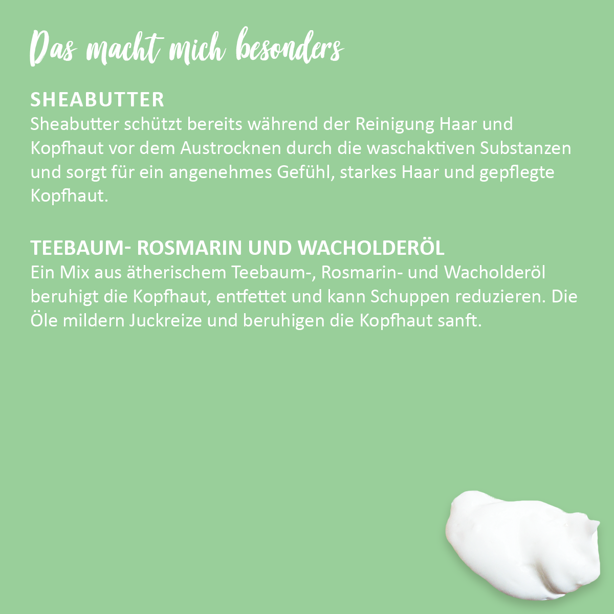 Shampoo-Pulver 'Teebaum Rosmarin'