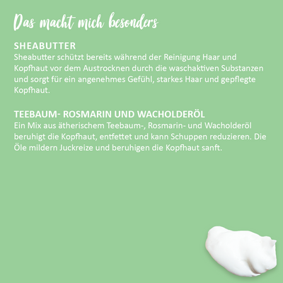 Shampoo-Pulver 'Teebaum Rosmarin'