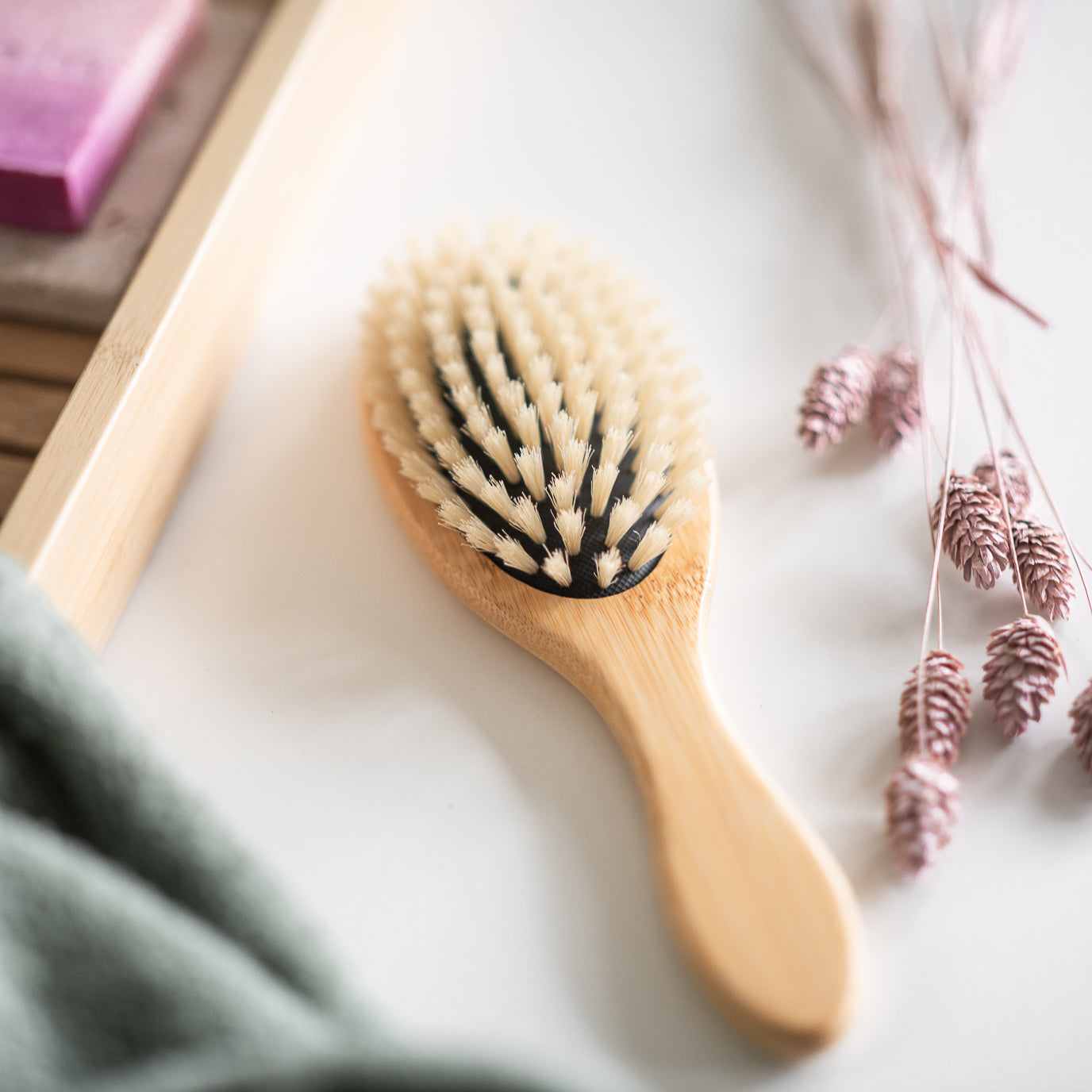 Brosse à cheveux 'Bambou Sisal'