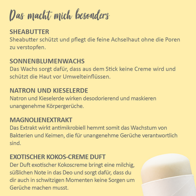 Deo-Stick 'Coconut-Cream'